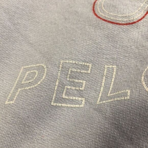 Peloton x Athleta Sweatshirt Light Blue/Periwinkle Sweatshirt Long Sleeve - Picture 8 of 10